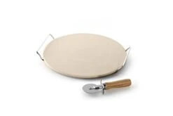 Nordic Ware , Tan Pizza Stone Set, 13 Inch Diameter