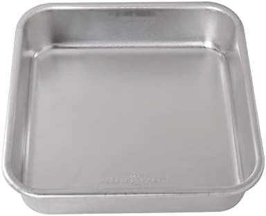 Nordic Ware Tural Aluminum Commercial Square Cake Pan With Lid, Exterior 9.88 X 9.88 Inches 7 Nordic Ware Tural Aluminum Commercial Square Cake Pan With Lid, Exterior 9.88 X 9.88 Inches - Image 7