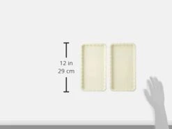 Nordic Ware Celebrations Stackable Loaf Pan, Set Of 2, Navy, White -Nordic Ware 21n84heVj4S