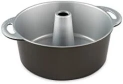 Nordic Ware Angel Food Cake Pan, 18 Cup Capacity, Graphite -Nordic Ware 21wBMTj4 L. AC