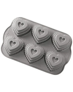 Nordic Ware 11.79in Tiered Heart Cakelet Home