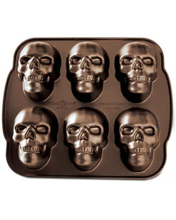 Nordic Ware Haunted Skull Cakelet Pan Home