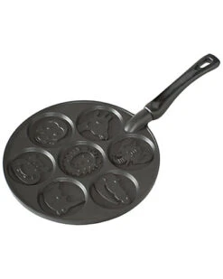 Nordic Ware Cast Aluminum 17.5in Zoo Friends Pancake Pan Home