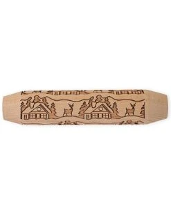 Nordic Ware Land Cottage Embossing Rolling Pin Home