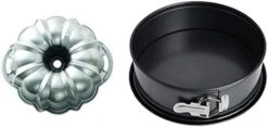 Nordic Ware Platinum Collection Anniversary Bundt Pan & Ware Angel Food Cake Pan, 18 Cup Capacity, Graphite 13 Nordic Ware Platinum Collection Anniversary Bundt Pan & Ware Angel Food Cake Pan, 18 Cup Capacity, Graphite -Nordic Ware 312wfuBsZ L. AC