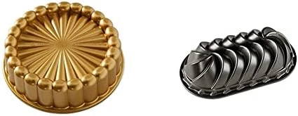 Nordic Ware Charlotte Cake Pan, One Size, Gold 12 Nordic Ware Charlotte Cake Pan, One Size, Gold - Image 12