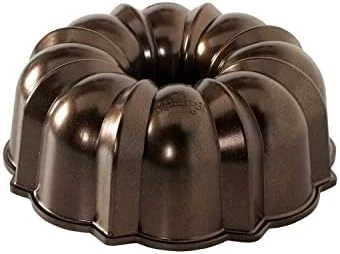 Nordic Ware Pro Cast Original Bundt Pan, 12 Cup, Grey 7 Nordic Ware Pro Cast Original Bundt Pan, 12 Cup, Grey - Image 7