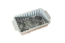 Nordic Ware , One Size, Copper 90248 Citrus Blossom Loaf, 6-Cup, Silver -Nordic Ware 315IDxAadoL