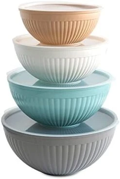 Nordic Ware Prep & Serve Mixing Bowl Set, 4-pc, Set Of 4, Coastal Colors, 5000ml 19 Nordic Ware Prep & Serve Mixing Bowl Set, 4-pc, Set Of 4, Coastal Colors, 5000ml -Nordic Ware 31BaFwWnP4L. AC
