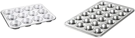 Nordic Ware Tural Aluminum Commercial Muffin Pan, 12 Cup & -45900-Loaf, 1-1/2 Pound, Natural Aluminum Commercial Loaf Pan, Silver 8 Nordic Ware Tural Aluminum Commercial Muffin Pan, 12 Cup & -45900-Loaf, 1-1/2 Pound, Natural Aluminum Commercial Loaf Pan, Silver - Image 8
