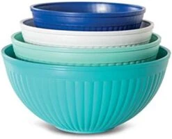 Nordic Ware Prep & Serve Mixing Bowl Set, 4-pc, Set Of 4, Coastal Colors, 5000ml 27 Nordic Ware Prep & Serve Mixing Bowl Set, 4-pc, Set Of 4, Coastal Colors, 5000ml -Nordic Ware 31RaxXiJq7L. AC