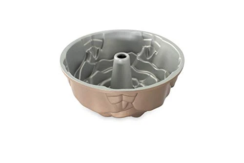 Nordic Ware Rose Cast Aluminum Bundt Pan, 10 Cup, Toffee 2 Nordic Ware Rose Cast Aluminum Bundt Pan, 10 Cup, Toffee - Image 2