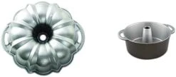 Nordic Ware Platinum Collection Anniversary Bundt Pan & Ware Angel Food Cake Pan, 18 Cup Capacity, Graphite 12 Nordic Ware Platinum Collection Anniversary Bundt Pan & Ware Angel Food Cake Pan, 18 Cup Capacity, Graphite -Nordic Ware 31dMkYBwBvL. AC