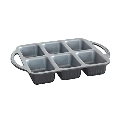 Nordic Ware Procast Mini Loaf, 6 Cavity 1 Nordic Ware Procast Mini Loaf, 6 Cavity
