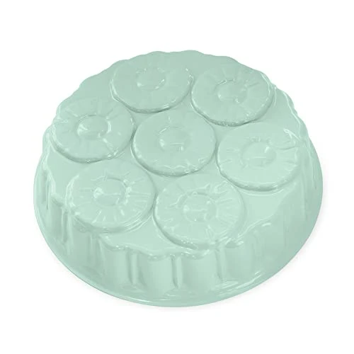 Nordic Ware Cake Pan Pineapple Upsidedown, 8-cup, Sea Glass 1 Nordic Ware Cake Pan Pineapple Upsidedown, 8-cup, Sea Glass
