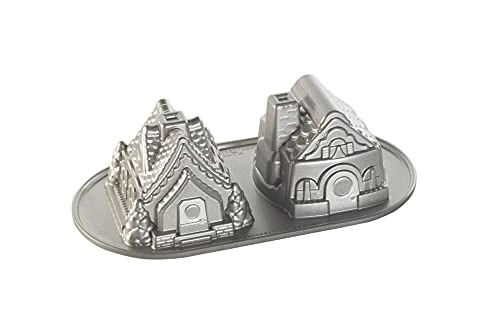 Nordic Ware Gingerbread House Duet Pan 1 Nordic Ware Gingerbread House Duet Pan