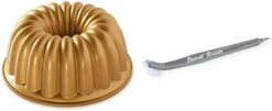 Nordic Ware Elegant Party Bundt Pan, 22.3 X 9.3 Cm, Gold -Nordic Ware 31wWQ2MfjL. AC