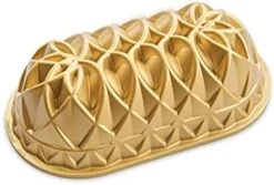 Nordic Ware Jubilee Loaf Pan, 6 Cup, Gold 14 Nordic Ware Jubilee Loaf Pan, 6 Cup, Gold -Nordic Ware 411hkNKqoS. AC