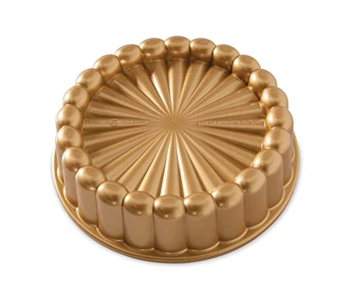 Nordic Ware Charlotte Cake Pan, One Size, Gold 1 Nordic Ware Charlotte Cake Pan, One Size, Gold