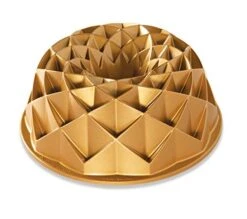 - 88377 Nordic Ware Jubilee Bundt Pan, One, Gold