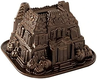 Nordic Ware Skull Cakelet Halloween Bakeware, Haunted Pan, Bronze 6 Nordic Ware Skull Cakelet Halloween Bakeware, Haunted Pan, Bronze - Image 6