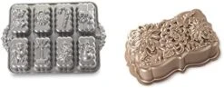 Nordic Ware Holiday Mini Loaves Pan & Wildflower Loaf Pan, 6-Cup, Toffee 21 Nordic Ware Holiday Mini Loaves Pan & Wildflower Loaf Pan, 6-Cup, Toffee -Nordic Ware 41JN0rrmAIL. AC 2