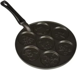 Nordic Ware Silver 01940 Scandinavian Dollar Pancake Pan 17.5 X 10.2 X 2.5 15 Nordic Ware Silver 01940 Scandinavian Dollar Pancake Pan 17.5 X 10.2 X 2.5 -Nordic Ware 41K2iLKQ4PL. AC