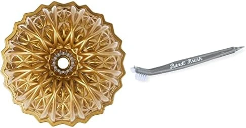 Nordic Ware Cut Crystal Bundt, 10 Cup, Gold 8 Nordic Ware Cut Crystal Bundt, 10 Cup, Gold - Image 8
