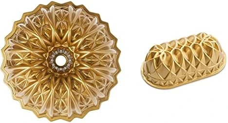 Nordic Ware Cut Crystal Bundt, 10 Cup, Gold 10 Nordic Ware Cut Crystal Bundt, 10 Cup, Gold - Image 10