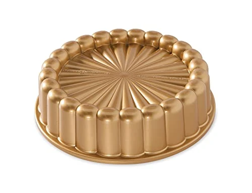 Nordic Ware Charlotte Cake Pan, One Size, Gold 2 Nordic Ware Charlotte Cake Pan, One Size, Gold - Image 2
