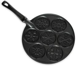 Nordic Ware Silver 01940 Scandinavian Dollar Pancake Pan 17.5 X 10.2 X 2.5 18 Nordic Ware Silver 01940 Scandinavian Dollar Pancake Pan 17.5 X 10.2 X 2.5 -Nordic Ware 41Wr6Xdf45L. AC