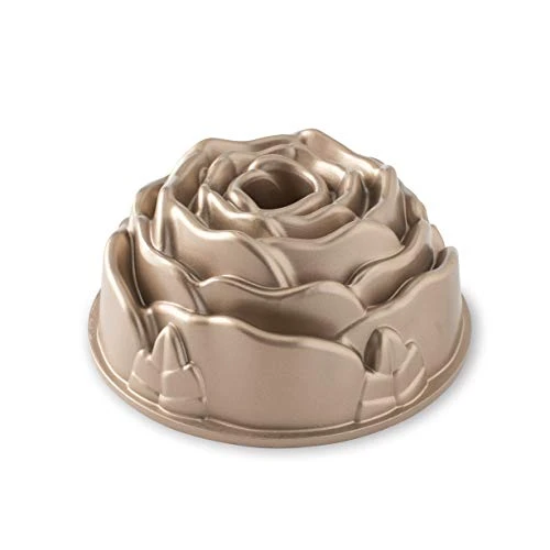 Nordic Ware Platinum Rose Cast Aluminum Bundt Pan, One Size, Copper 1 Nordic Ware Platinum Rose Cast Aluminum Bundt Pan, One Size, Copper