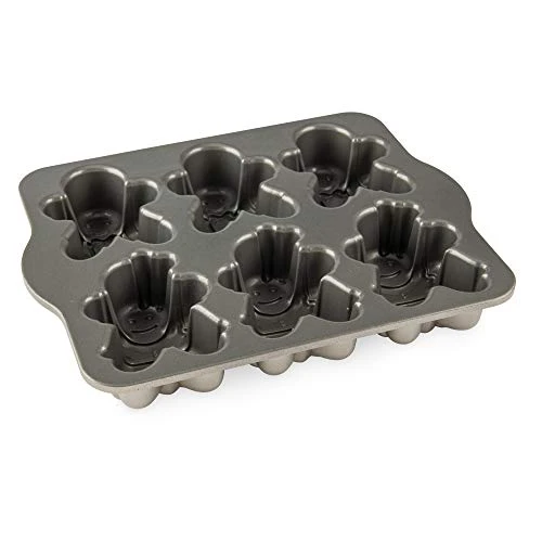 Nordic Ware Gingerbread Kids Cakelet Pan 2 Nordic Ware Gingerbread Kids Cakelet Pan - Image 2