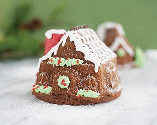 Nordic Ware Gingerbread House Duet Pan 3 Nordic Ware Gingerbread House Duet Pan - Image 3
