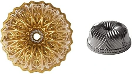 Nordic Ware Cut Crystal Bundt, 10 Cup, Gold 7 Nordic Ware Cut Crystal Bundt, 10 Cup, Gold - Image 7