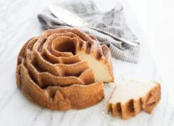 Nordic Ware Rose Cast Aluminum Bundt Pan, 10 Cup, Toffee 8 Nordic Ware Rose Cast Aluminum Bundt Pan, 10 Cup, Toffee -Nordic Ware 41q8Htp0xBL 1
