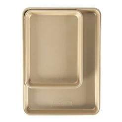 Nordic Ware Turals NonStick Half Sheet And Quarter Sheet Set 24 Inches