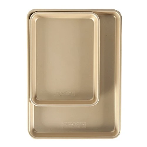 Nordic Ware Turals NonStick Half Sheet And Quarter Sheet Set 24 Inches 1 Nordic Ware Turals NonStick Half Sheet And Quarter Sheet Set 24 Inches