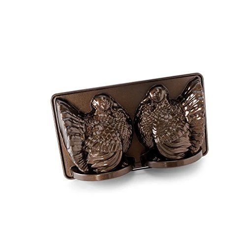 Nordic Ware 3-D Turkey Baking Pan, Medium, Bronze 1 Nordic Ware 3-D Turkey Baking Pan, Medium, Bronze
