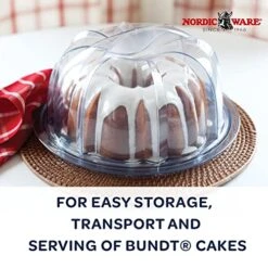 Nordic Ware Cake Keeper, Deluxe Bundt, Clear & Ultimate Bundt Cleaning Tool 13 Nordic Ware Cake Keeper, Deluxe Bundt, Clear & Ultimate Bundt Cleaning Tool -Nordic Ware 511zTXxmNqL