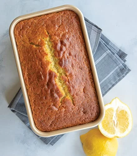 Nordic Ware Turals Aluminum NonStick 1-1/2 Pound Loaf Pan 2 Nordic Ware Turals Aluminum NonStick 1-1/2 Pound Loaf Pan - Image 2