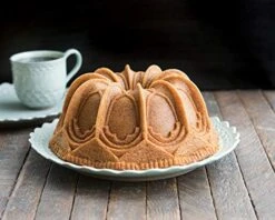 Nordic Ware Vaulted Cathedral Bundt Pan, Metallic -Nordic Ware 519G0xAEJ9L