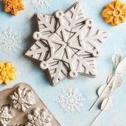 Nordic Ware Snowflake Pan 10 Nordic Ware Snowflake Pan -Nordic Ware 51ADYO9cPwL