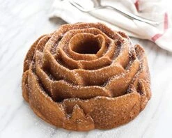 Nordic Ware Rose Cast Aluminum Bundt Pan, 10 Cup, Toffee 9 Nordic Ware Rose Cast Aluminum Bundt Pan, 10 Cup, Toffee -Nordic Ware 51BdkwOqW7L 1