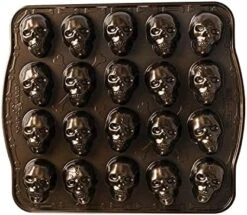 Nordic Ware Skull Cakelet Halloween Bakeware, Haunted Pan, Bronze 21 Nordic Ware Skull Cakelet Halloween Bakeware, Haunted Pan, Bronze -Nordic Ware 51Bx1xSsZhL. AC