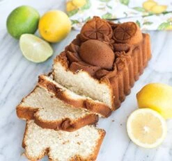 Nordic Ware , One Size, Copper 90248 Citrus Blossom Loaf, 6-Cup, Silver -Nordic Ware 51IqppGvWEL