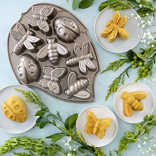 Nordic Ware Backyard Bugs Pan, Toffee 2 Nordic Ware Backyard Bugs Pan, Toffee - Image 2