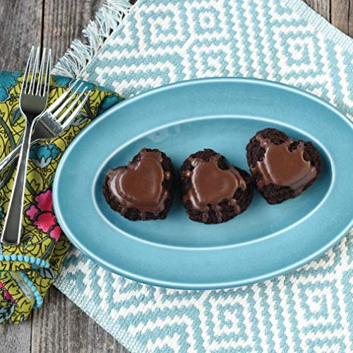 Nordic Ware Cast Bundt Bakeware Tiered Heart Cakelets Toffee, 3-Cup 5 Nordic Ware Cast Bundt Bakeware Tiered Heart Cakelets Toffee, 3-Cup - Image 5