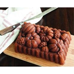 Nordic Ware Skull Cakelet Halloween Bakeware, Haunted Pan, Bronze & Harvest Bounty Loaf Pan 17 Nordic Ware Skull Cakelet Halloween Bakeware, Haunted Pan, Bronze & Harvest Bounty Loaf Pan -Nordic Ware 51KHyLq8TzL