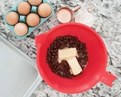 Nordic Ware Plastic Better Batter Bowl, 10-Cup, Red 10 Nordic Ware Plastic Better Batter Bowl, 10-Cup, Red -Nordic Ware 51ULmS7VnjL